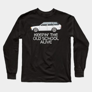 keepin the Old School Alive Long Sleeve T-Shirt